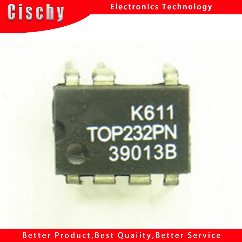 5 шт./лот TOP232PN TOP232P TOP232 DIP-7 TOP232GN TOP232G TOP232 SMD-7 в наличии на складе