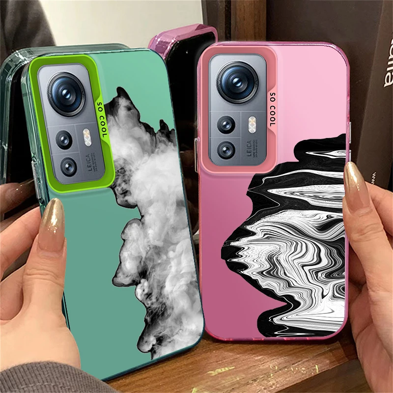 Картина маслом медленный поток красивый для Redmi Note 13 12S 11S 10Lite Pro Max Plus 4G Модный