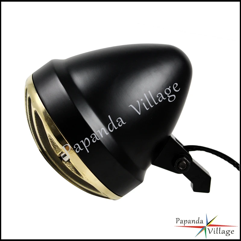 Универсальная мотоциклетная Классическая фара 12 В передняя для Harley Chopper Bobber Cafe