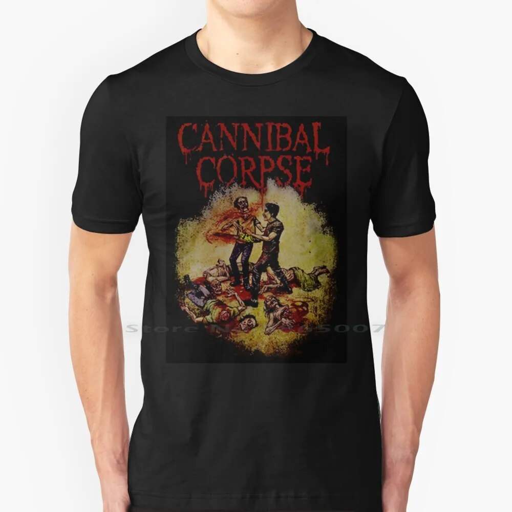 

Corpse Cannibal Makan Manusia T Shirt 100% Cotton Death Metal Cannibal Corpse Emo Thrash Hardcore Big Size 6xl Tee Gift Fashion