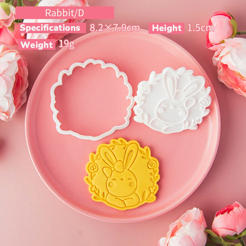 

Форма для печенья с кроликом из пластика