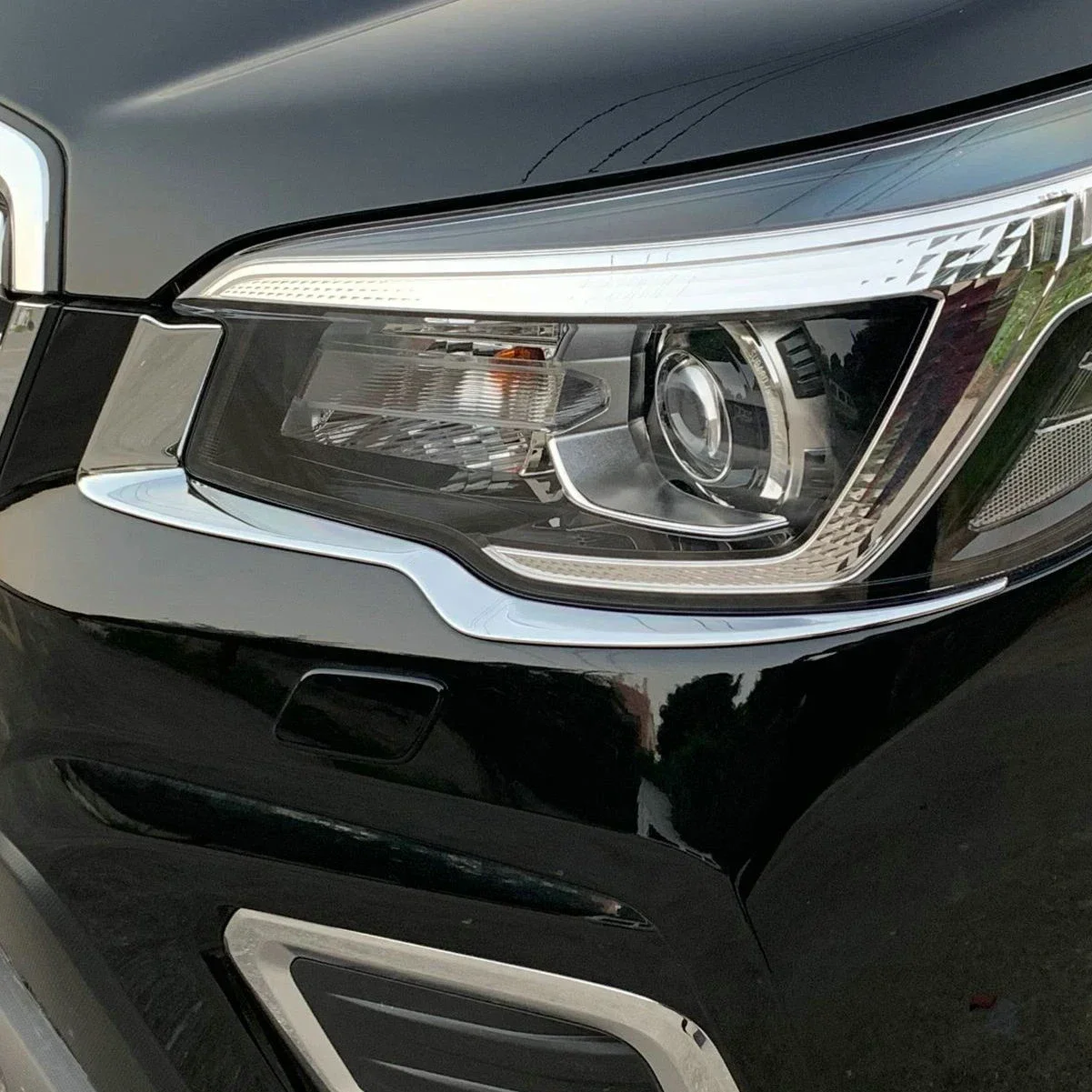 

Хромированный налобный фсветильник рь для Subaru Forester SK 2019 2020 2021