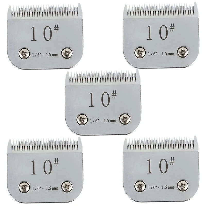 

5X SK5 Dog Hair Clipper Blade 10 Replacement Hair Clipper Blade Electric Clipper Accessories