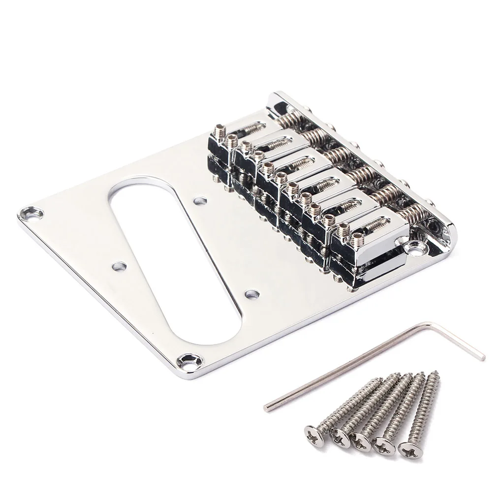 

Guitar Bridge Pocket-size Double Coils Instrument Accessories Good Decor Upgraded Fittings Single Bridges Neck Saddle
