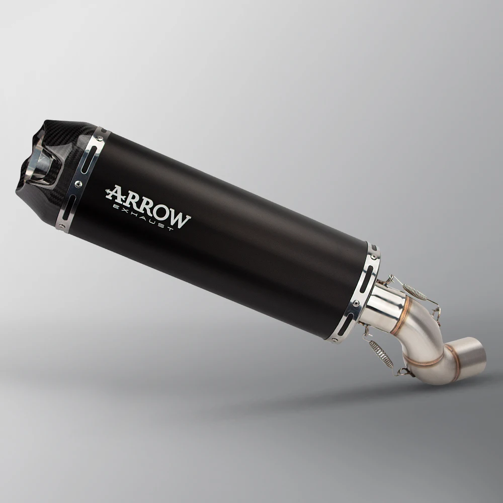 Для Kawasaki Z900 2017-2024 мотоциклетная выхлопная труба Escape Arrow глушитель с карбоновым
