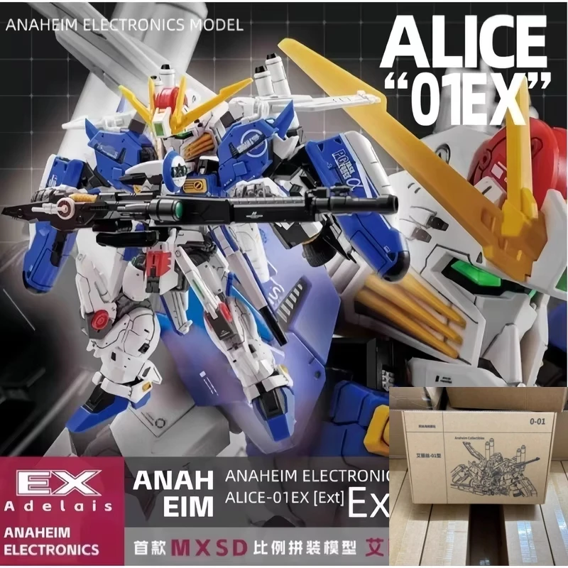 Фото Горячая новинка: Модель-игрушка Anaheim Alice - Type 01 EX-S Gaoda, серия MGSD, сборная модель, настольное украшение, игрушки, подарки №1