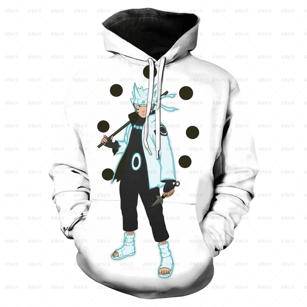 

Naruto Hoodie Japanese Anime Sweatshirt Men's Fashion Streetwear Kakashi Cosplay Graphics Men's Harajuku Oversized Hoodie