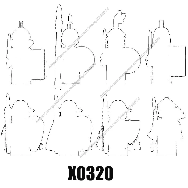 Конструктор BEAST KINGDOM Средневековый рыцарь