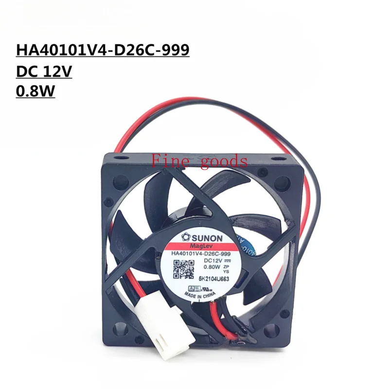 Для SUNON HA40101V4-D26C-999 4010 4 см 12 В 0 8 Вт 2-контактный Магнитный тихий подвесной