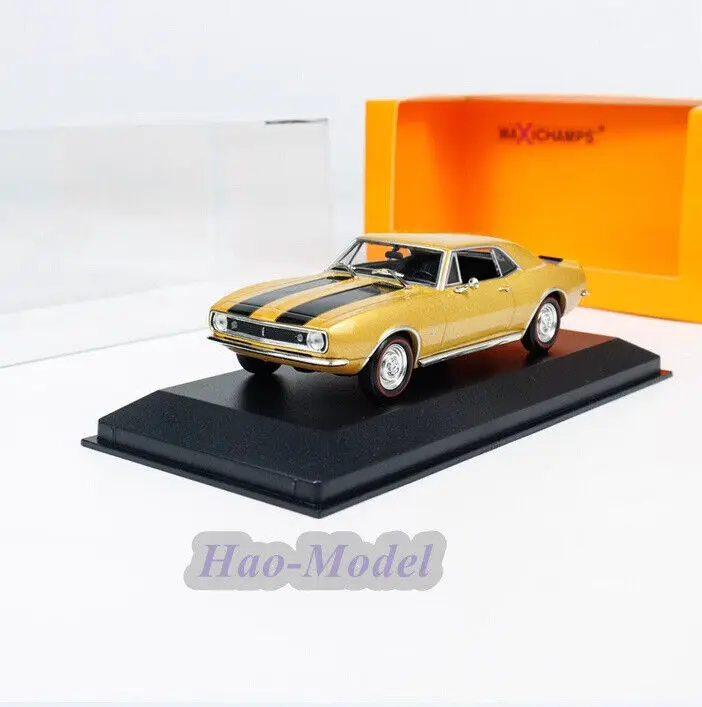 MINICHAMPS 1/343 для CHEVROLET CAMARO 1967 модель автомобиля из сплава литой под давлением металл