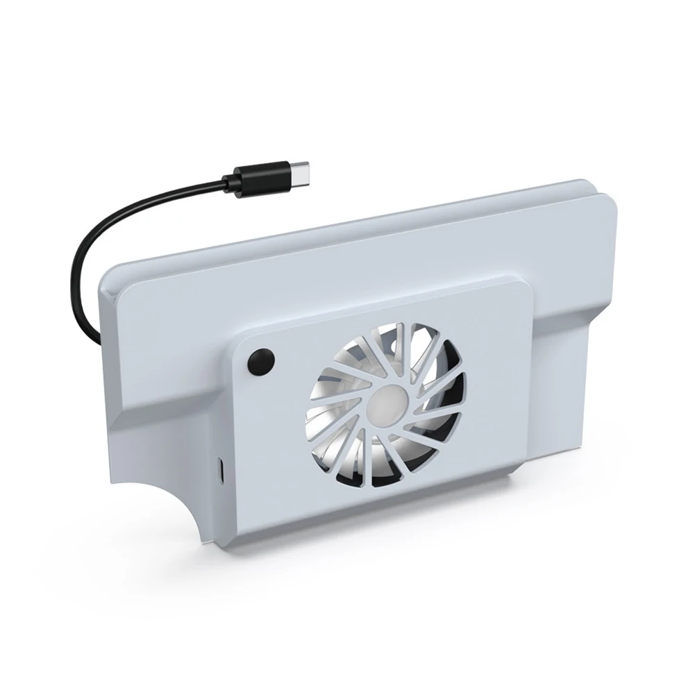 

Portable USB Cooling Fan Cooler For Nintendo Switch OLED Game Console with Game Card Storage Slot for Nintend NS NX
