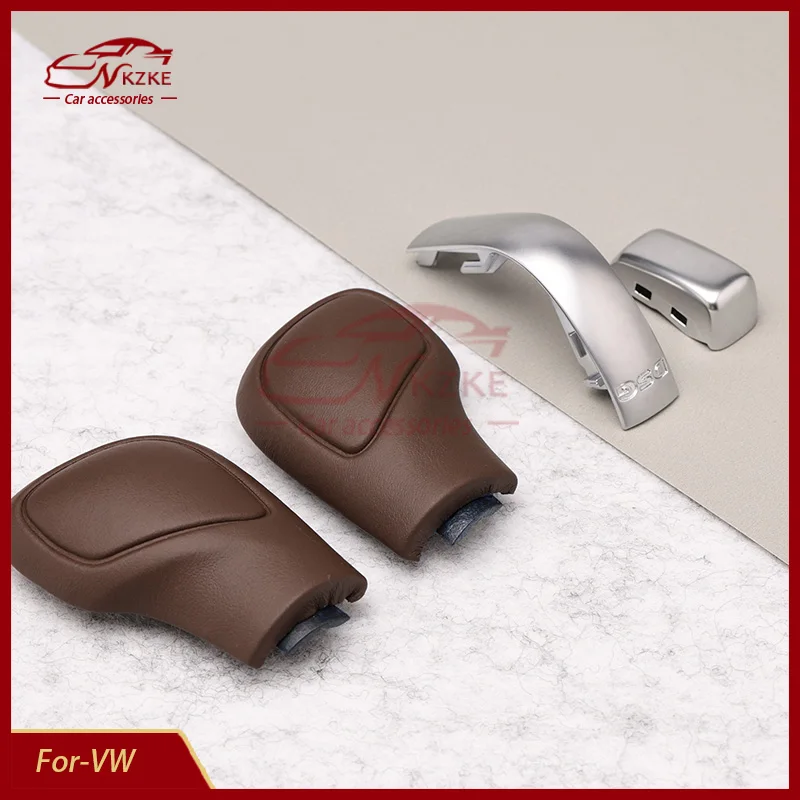 Ручка переключения передач боковая крышка подходит для логотипа DSG Volkswagen Golf 6 7 R GTI
