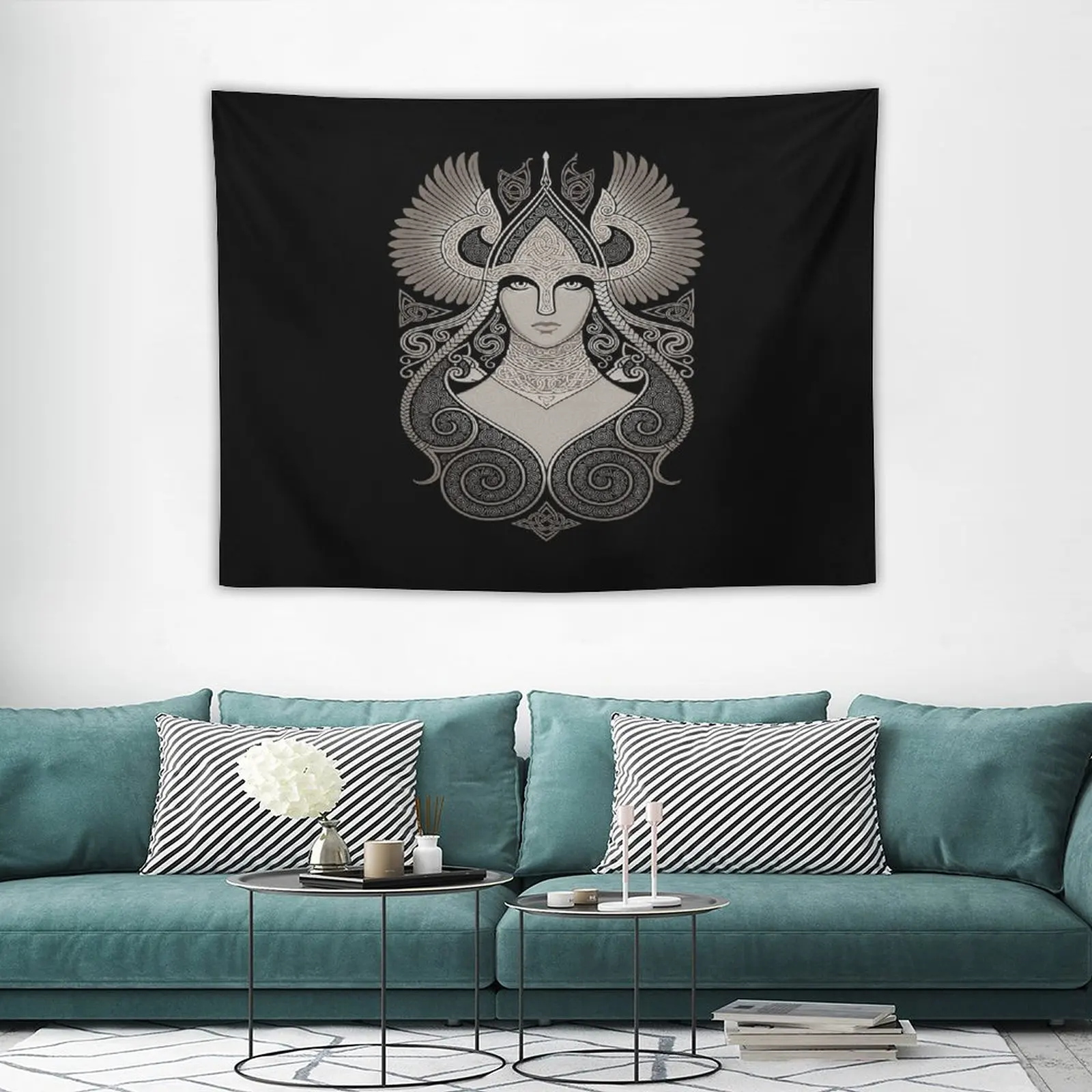 

Goth Decor Egyptian FREYJA Tapestry Esotericism Kawaii Room Wall Decoration