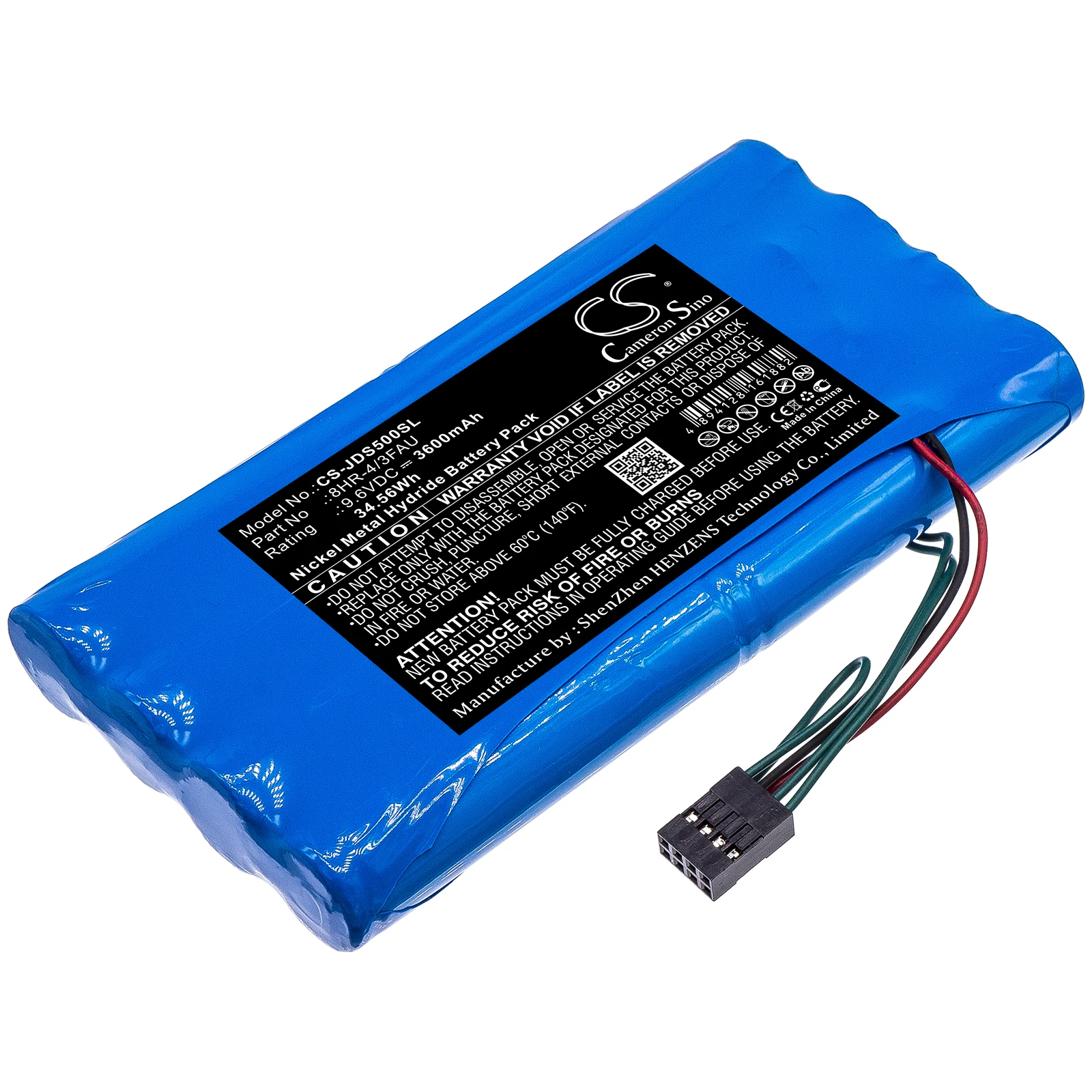 

CS 3600mAh / 34.56Wh battery for JDSU Tester ANT-5 8HR-4/3FAU