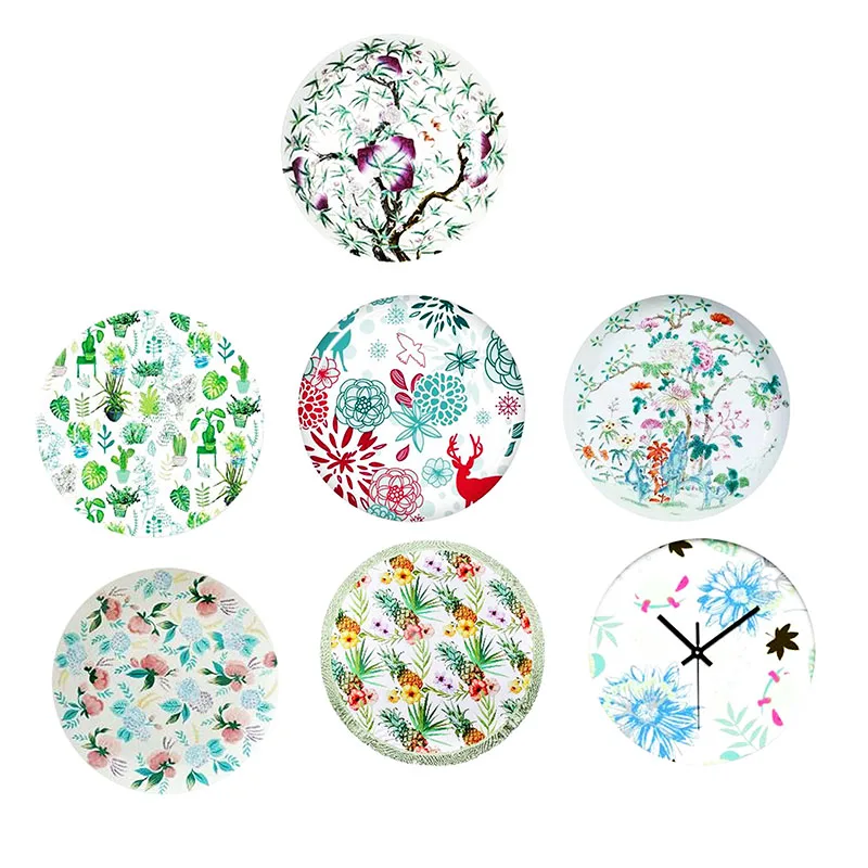 

Watercolor Flower Paintings mixed 8mm 10mm 12mm//20mm/25mm Round photo glass cabochon demo flat back Making findings