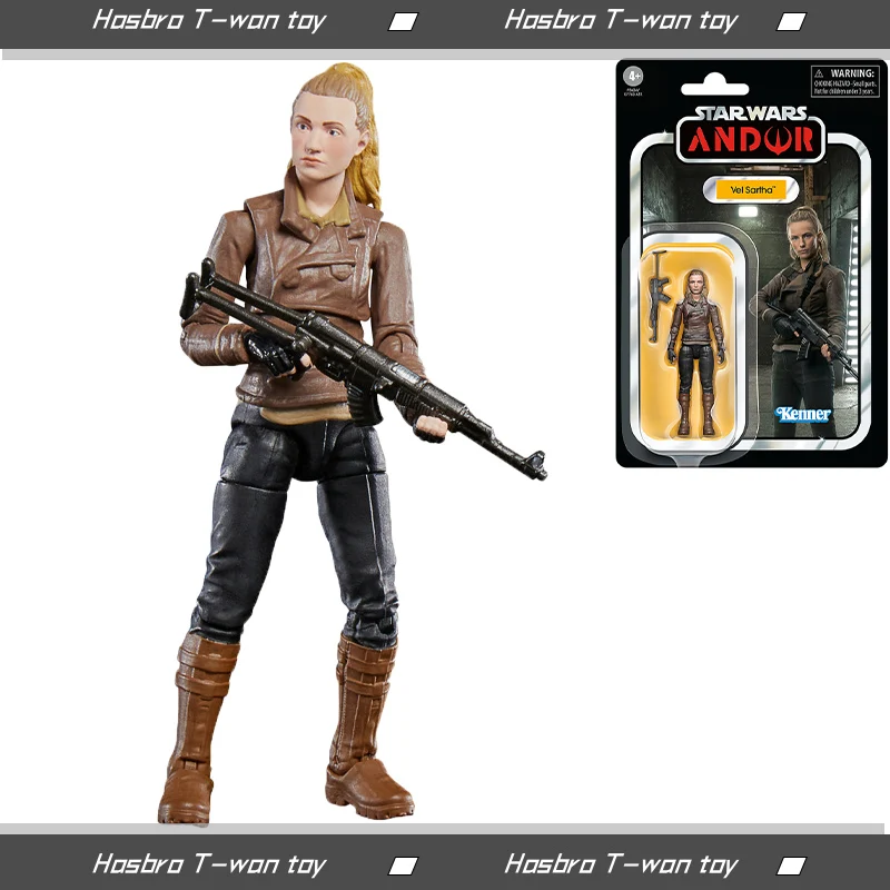 

Винтажная Коллекция Hasbro Звездные войны, экшн-фигурка Vel Sartha в масштабе 3,75 дюйма (10 см), Коллекционная модель F5624