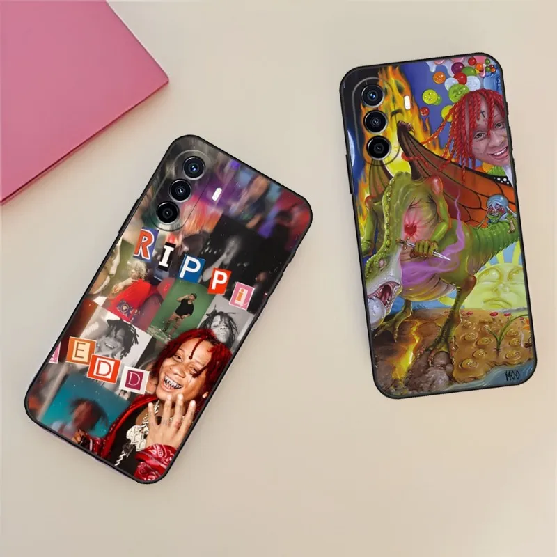 Фото T-Trippie-Rapper-Redds чехол для телефона Huawei P50 P30 P40 P10 P20 P9 Pro Plus P8 2022 Psmart задняя крышка №1