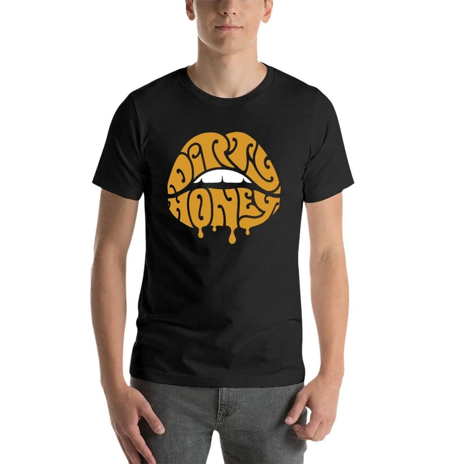Классическая футболка с логотипом Dirty Honey Band мужская одежда