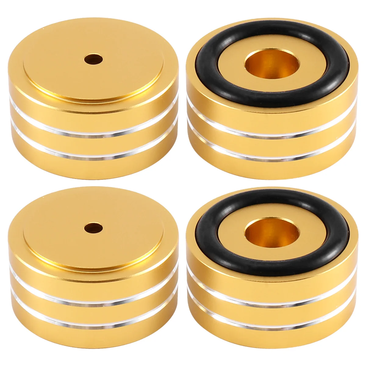 4 шт. алюминиевая изоляционная подставка для динамика 40 х2 0 мм