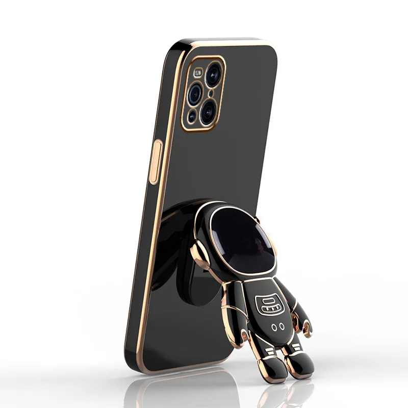 

Luxury Astronaut Phone Case For iphone 13 Mini Shockproof Silicone Kickstand Cover
