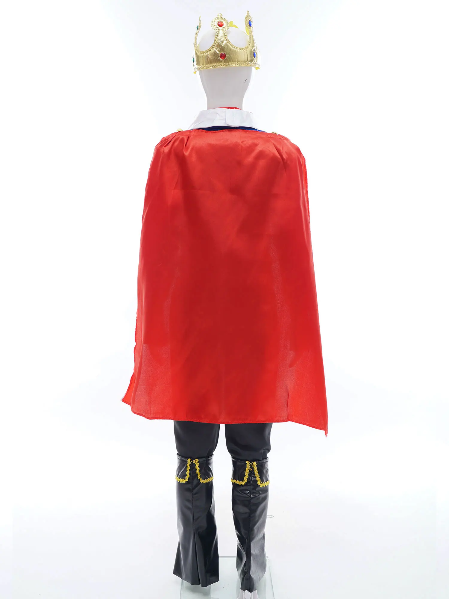 Детский костюм для косплея средневековой короли мальчиков комплект из топа с