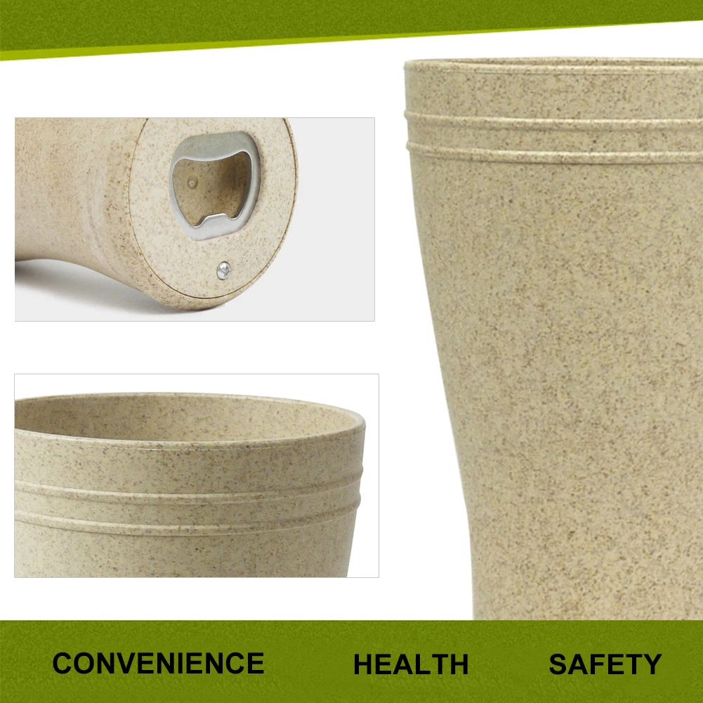 Экологически чистая чашка для напитков пшеничная солома разлагаемая воды с