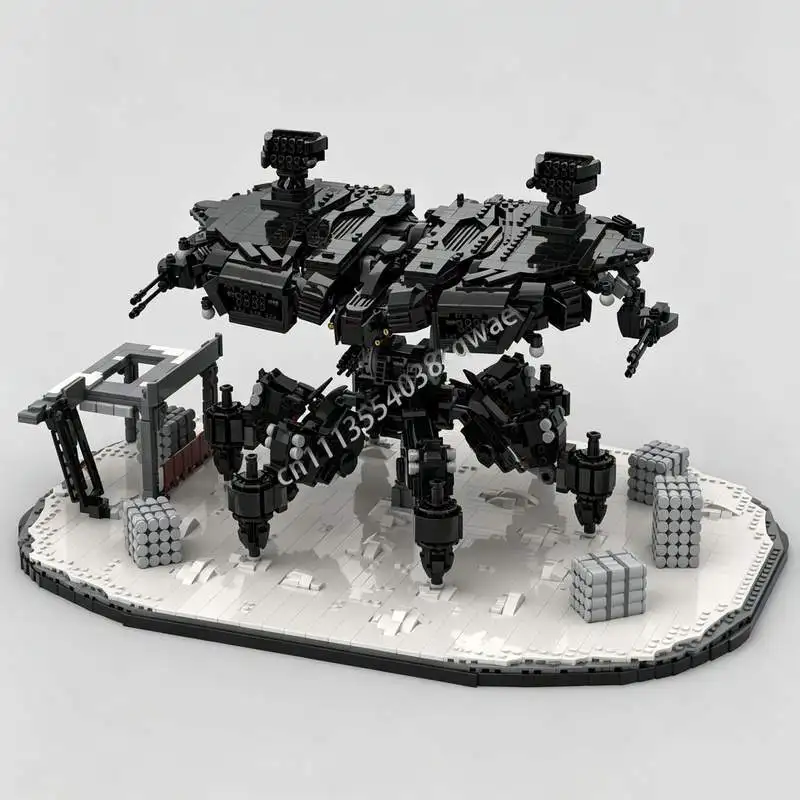 Фото 4785 деталей: Модель робота Deathbringer MOC (научно-фантастический), конструктор-головоломка для самостоятельной сборки, развивающая игрушка, подарок, коллекционный набор для демонстрации №1