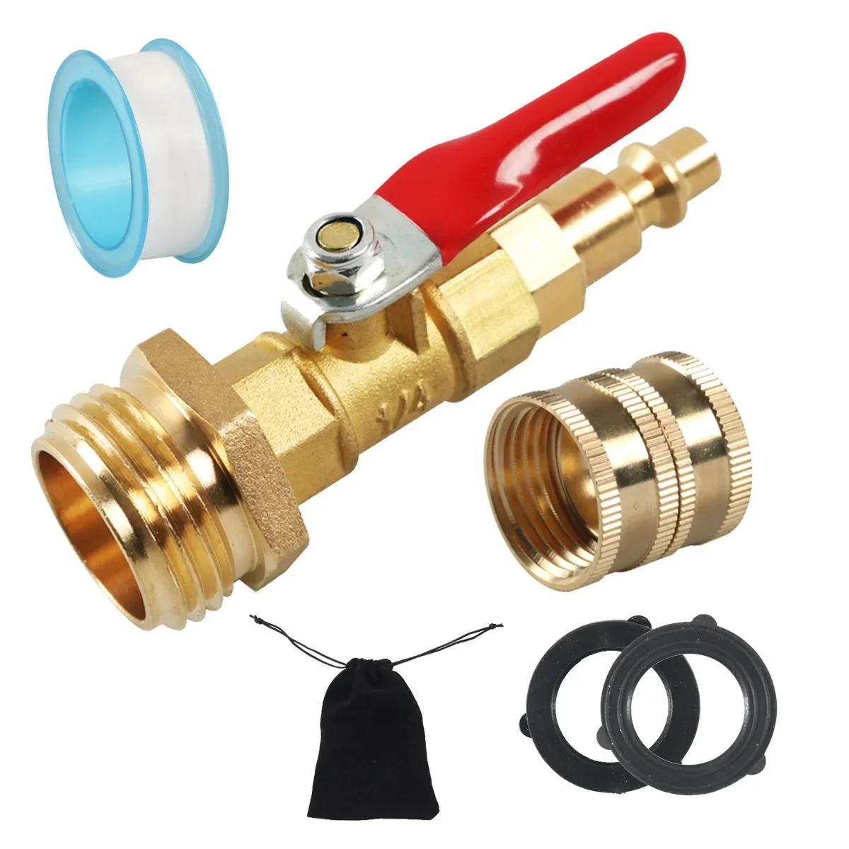 Садовый мягкий соединитель адаптер для антифриза быстрый из латуни с внешней