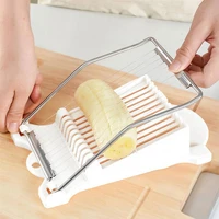 stainless steel meat slicer banana boiled egg ham slicer cheese cutter vegetable cutting machine kitchen gadgets