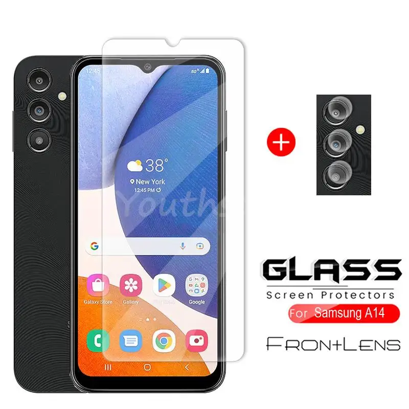 

For Samsung Galaxy A14 Glass for Samsung A14 A04 A04S A04E A32 A52 A53 A73 A23 A13 Glass Screen Film Protector Tempered Glass