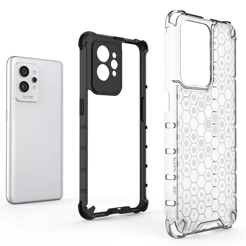 shockproof tpupc hard pc back cover on for realme gt2 pro gt2pro gt2 phone cases coque fundas free global shipping