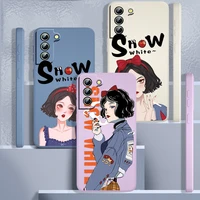 the most fashionable snow white for samsung galaxy s22 s21 s20 fe s10 note 20 10 ultra lite plus liquid left rope phone case