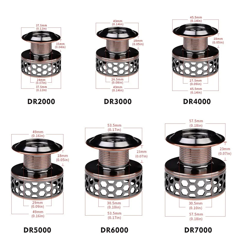 Spinning Reel DR2000 DR3000 DR4000 DR5000 DR6000 DR7000 Fishing Casting 5.2:1 Gear Ratio