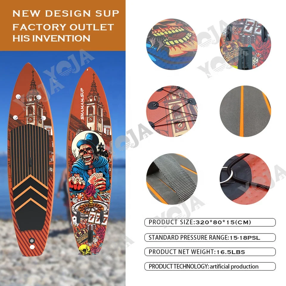 Дизайнерская доска для серфинга с Sup Js Stand Up Paddle Gonflable Fanatic морской рыбалки Board