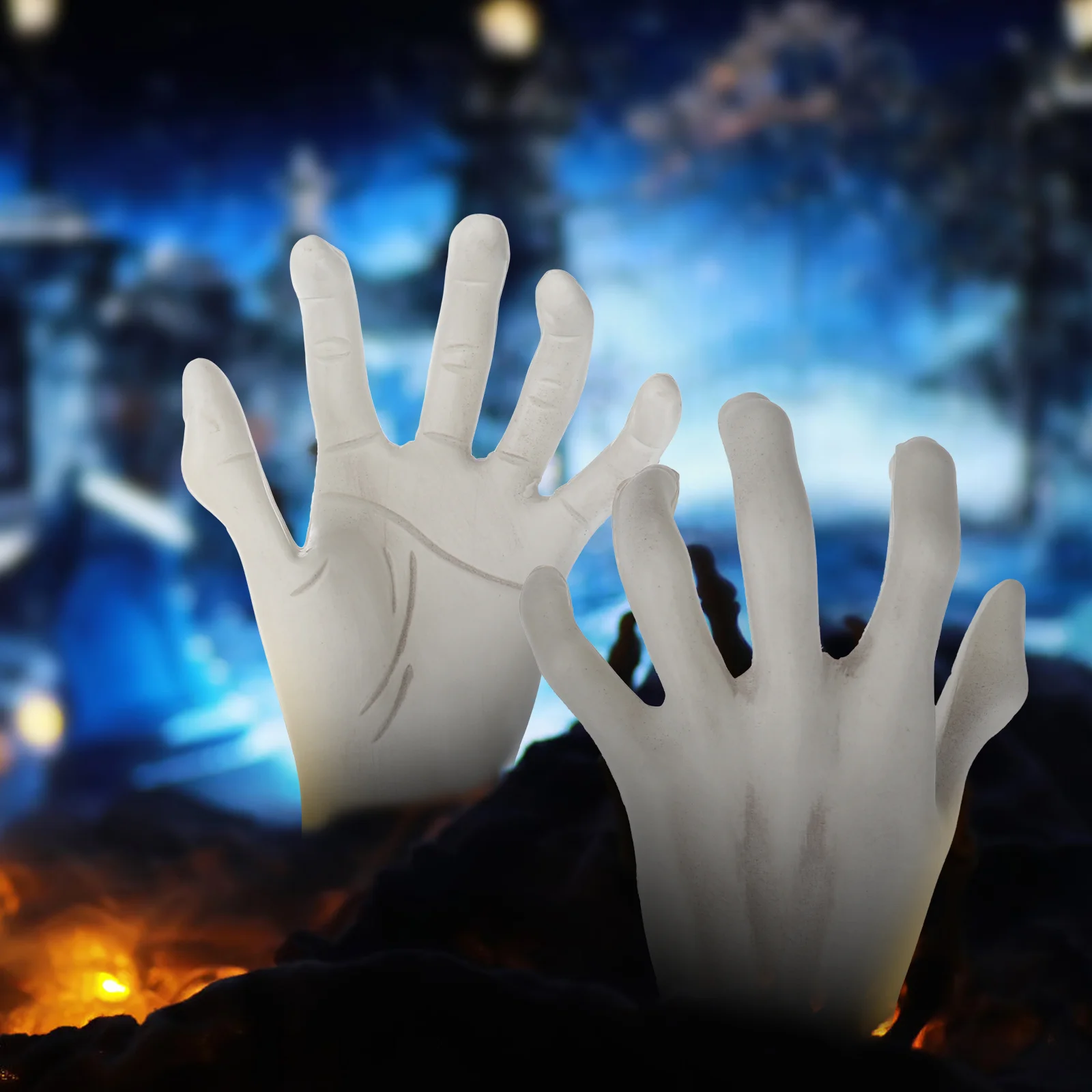

1 Pc Spooky Decor Haunted House Accessories Decor Hands Haunted House Props Scary Hand Props