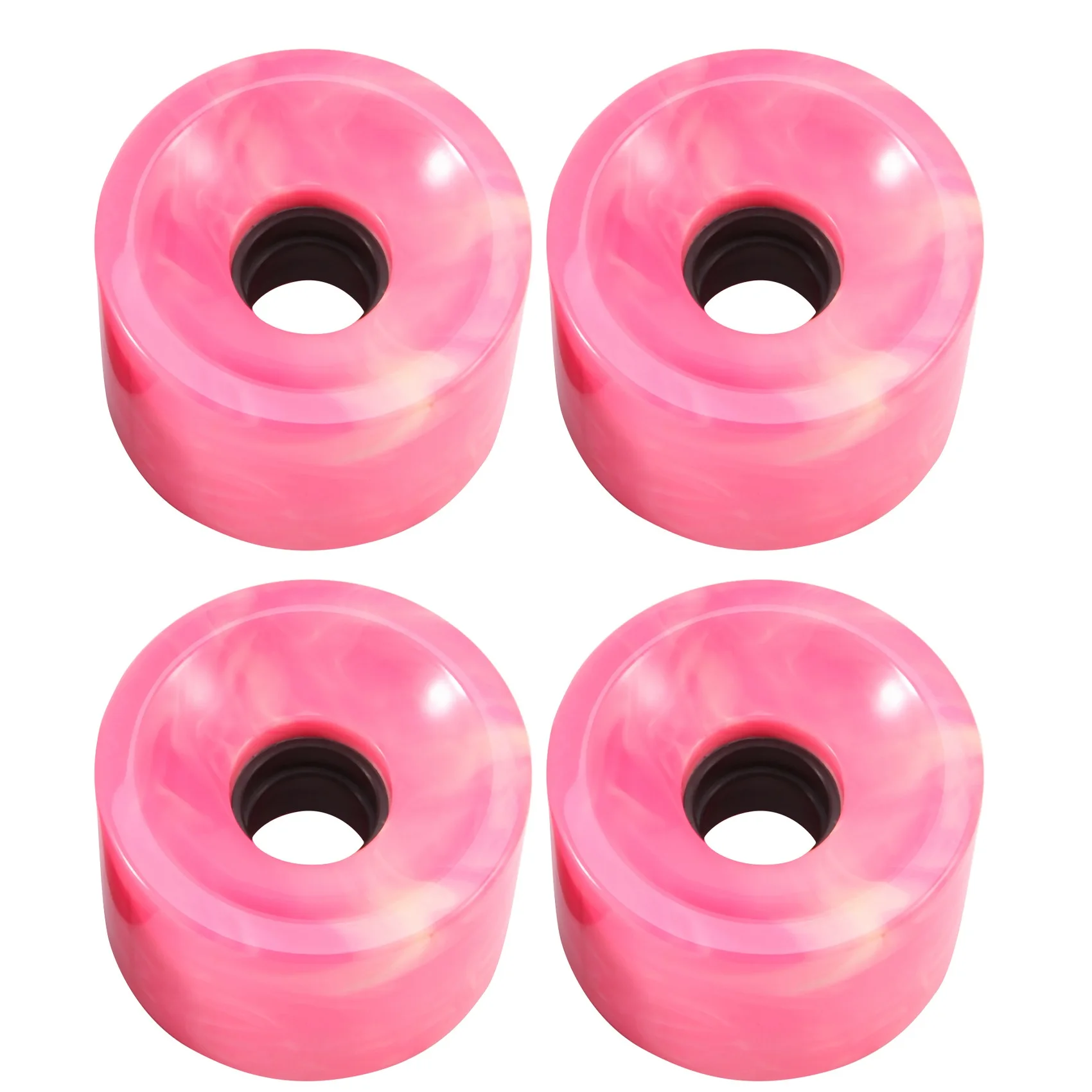 

70X51mm Skateboard Action PU Wheel Men and Women Longboard Surfboard Wheels Professional Wheel,Red