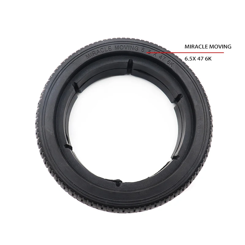 6 5-дюймовая твердая шина 5x47 с пластиковым ободом для мини-электрического скутера