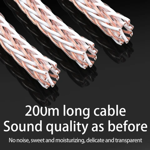 ATAUDIO 8TC 7N OCC HiFi аудио кабель для динамиков