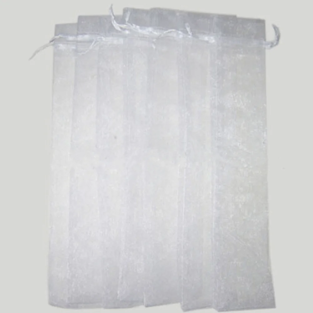 

Organza Fan Drawstring Pouchhand Gift Folding Favor Candy Party Jewelry Sheer Pouches Silk Small Wedding Sleeve Protector Pocket