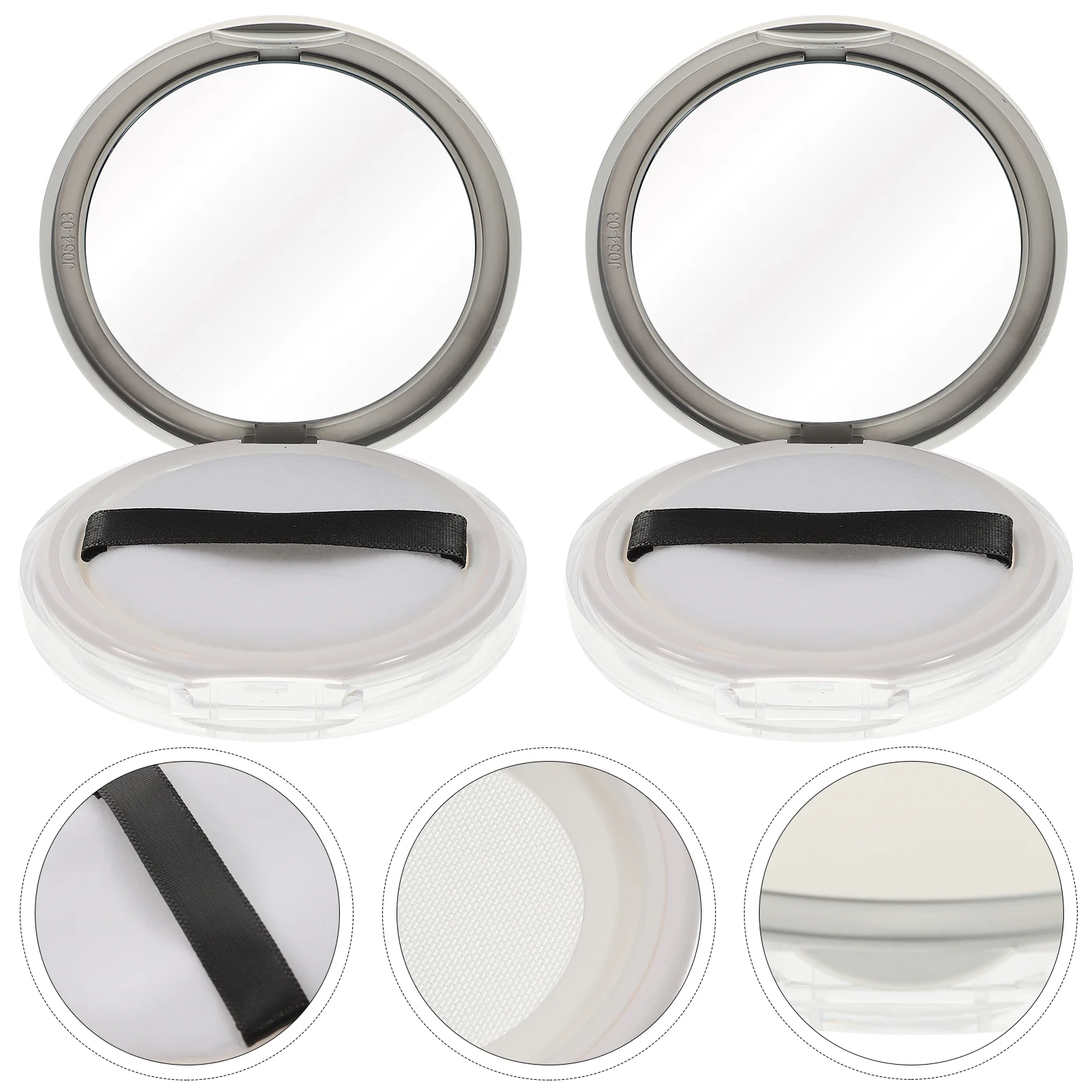 Компактный контейнер для рассыпчатой пудры солнцезащитный крем лица