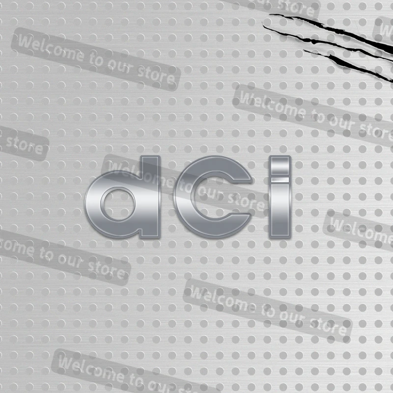 

3D металлический Стайлинг автомобиля Dci, эмблема, наклейки на задний багажник, значок кузова для Dacia Duster Spring Logan Sandero Megane Clio Captur, аксессуары