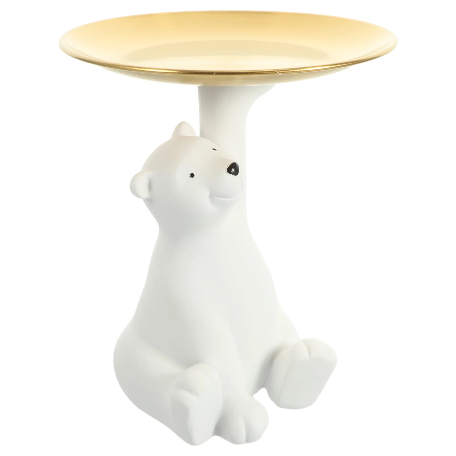 

Полярный медведь, украшение, настольный контейнер для ключей, изящный медведь, украшение для дома