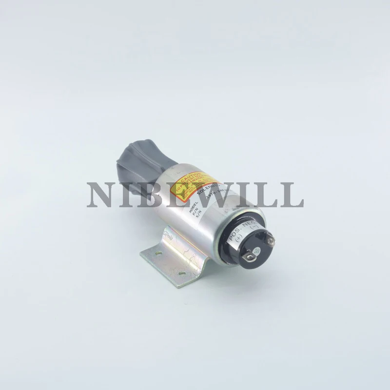Фото Электромагнитный клапан остановки двигателя 2370-24E2U1B5S 24В для Mitsubishi S16R S12N S12H S12A №4