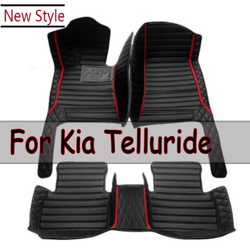 Автомобильные коврики для Kia Telluride ON 2020 ~ 2023 7 мест водонепроницаемые защитные Carpete