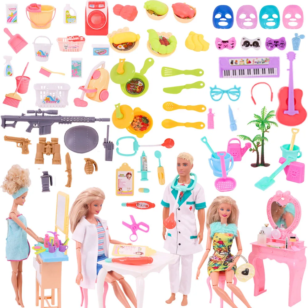 Barbies Mini Dollhouse Blister Toys&Accessories, Vacuum Clea