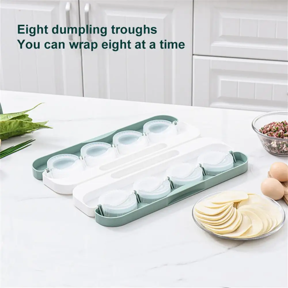 

8 Holes Dumpling Maker Cookware Set Lazy Special Tools Portable Dumpling Machine Mold For Making Dumplings Kitchen Tools 1pcs