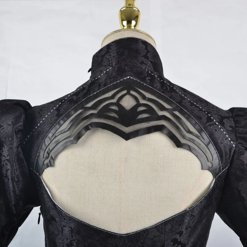 Костюм для косплея Nier Automata Yorha 2B сексуальный женский костюм с париком животного