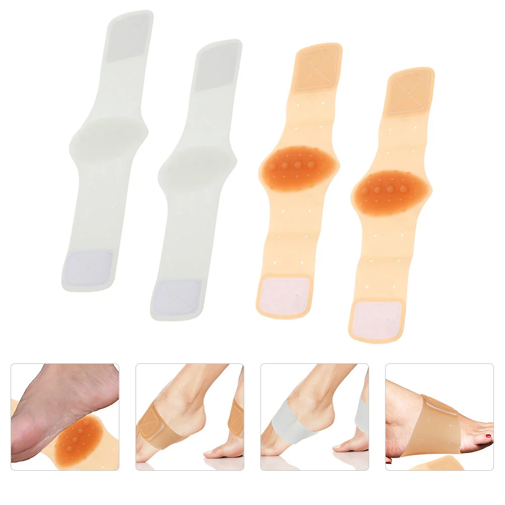 

2 Pairs Lightweight Durable Simple Practical Arch Pads for Ladies Girls