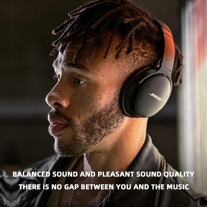 Original Bose QuietComfort 45 Bluetooth Wireless Noise Cancelling Headphones Bass Headset Earphone With Mic Voice Assistant QC45 enlarge