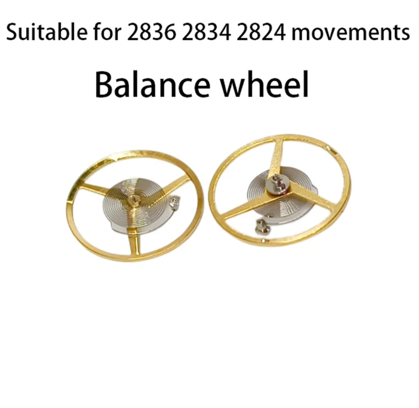 

Watch Accessories Are Suitable For ETA 2836 Movement 2834 2824 Movement Full Pendulum Balance Wheel Original Parts